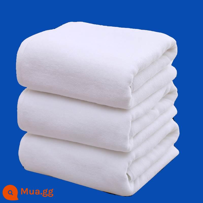 Khăn cotton nguyên chất thẩm đặc biệt tăng dày hộ gia đình khăn tắm khách sạn ngâm chân khách sạn tùy chỉnh - [1 khăn tắm] 500g 21 sợi 70x140 cm