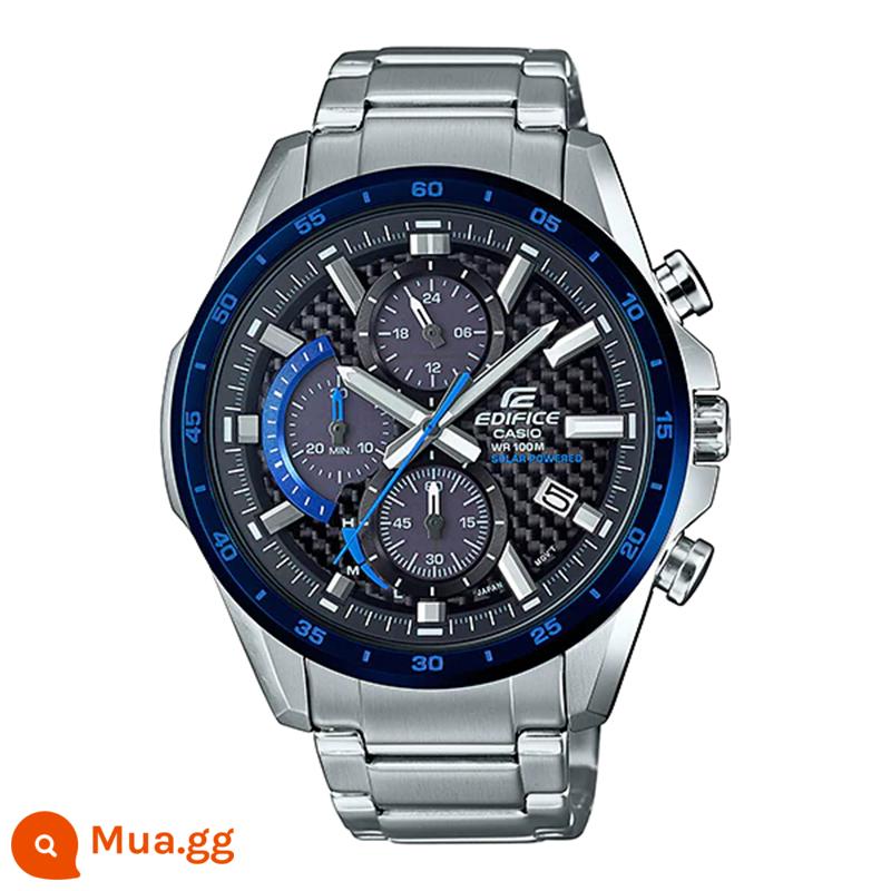 Đồng hồ đua dây thép chống thấm nước CASIO đồng hồ nam EDIFICE thể thao năng lượng mặt trời EQS-500DB-1A1 - EQS-900DB-2A