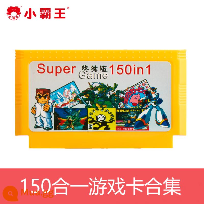 Xiaobawang Trò chơi máy chèn card bộ sưu tập thẻ vàng Hộ gia đình và máy trắng FC Band Game Band HD 8 -bit Game Classic Game Old Family hoài cổ 2022 New 90 Tank War Soul - Thẻ trò chơi 150 trong 1 [Bộ sưu tập Rock Man]