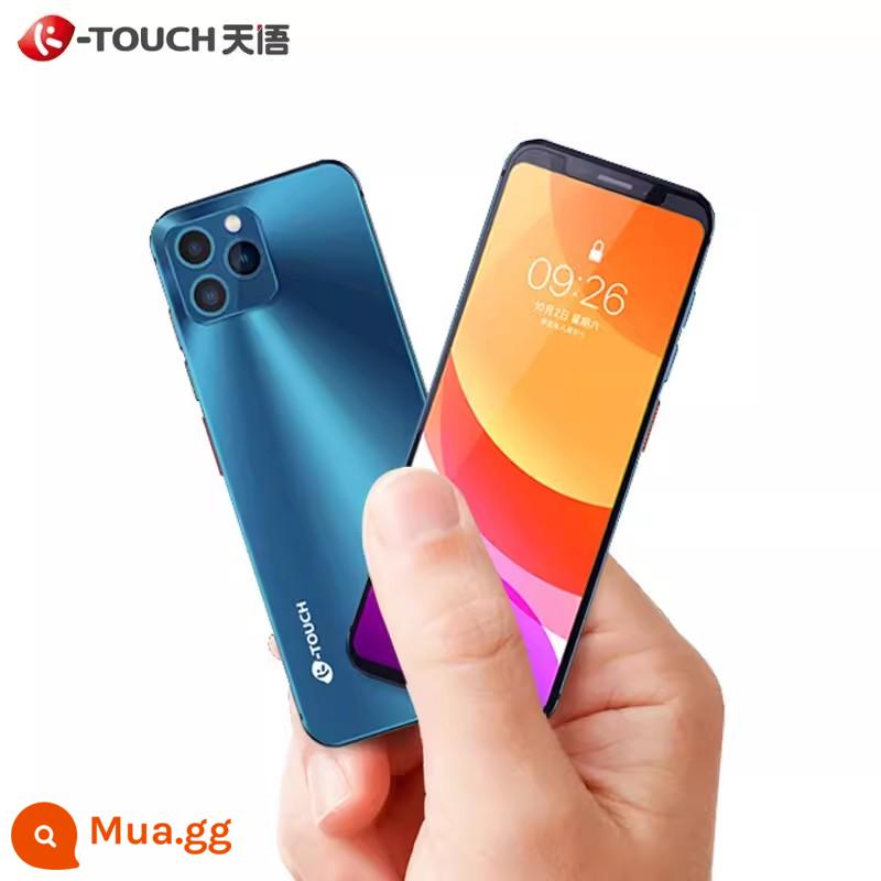 2022 Mới Chính Thức Flagship Thẻ Xác Thực Điện Thoại Thông Minh Mini Đầy Đủ Netcom 4G Siêu Mỏng Nhỏ Gọn 4.5 Inch Kích Thước Nhỏ Màn Hình Nhỏ Dành Cho Sinh Viên Và Trẻ Em Dự Phòng K-Touch/Tianyu I13 - Đỉnh xa màu xanh