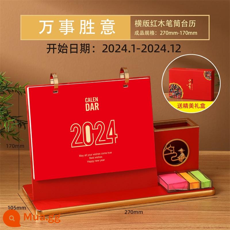 Lịch để bàn bằng gỗ tùy chỉnh 2024 Năm con Rồng Sáng tạo Máy tính để bàn Notepad Văn phòng Đơn giản Nhỏ Tươi Kế hoạch 2023 Phong cách này Lịch Trang trí Công ty Tùy chỉnh LOGO Quảng cáo Không gian Hộp đựng Bút Lịch Tùy chỉnh - Gỗ gụ BAI-Henggan Wanshisheng Ngày tháng 1 năm 2024-Tháng 12 năm 2024