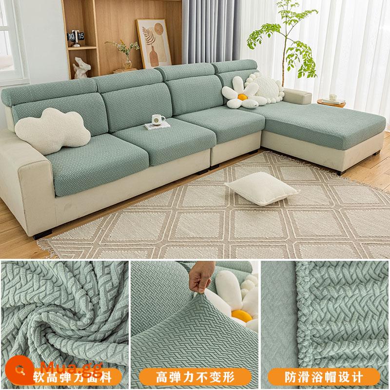 Ghế Sofa Đa Năng Bao Gồm Tất Cả Đơn Giản Bốn Mùa Đa Năng Chống Trơn Trượt Sofa Đệm Sofa Đệm Co Giãn Ghế Sofa - Starlink-màu xanh thông