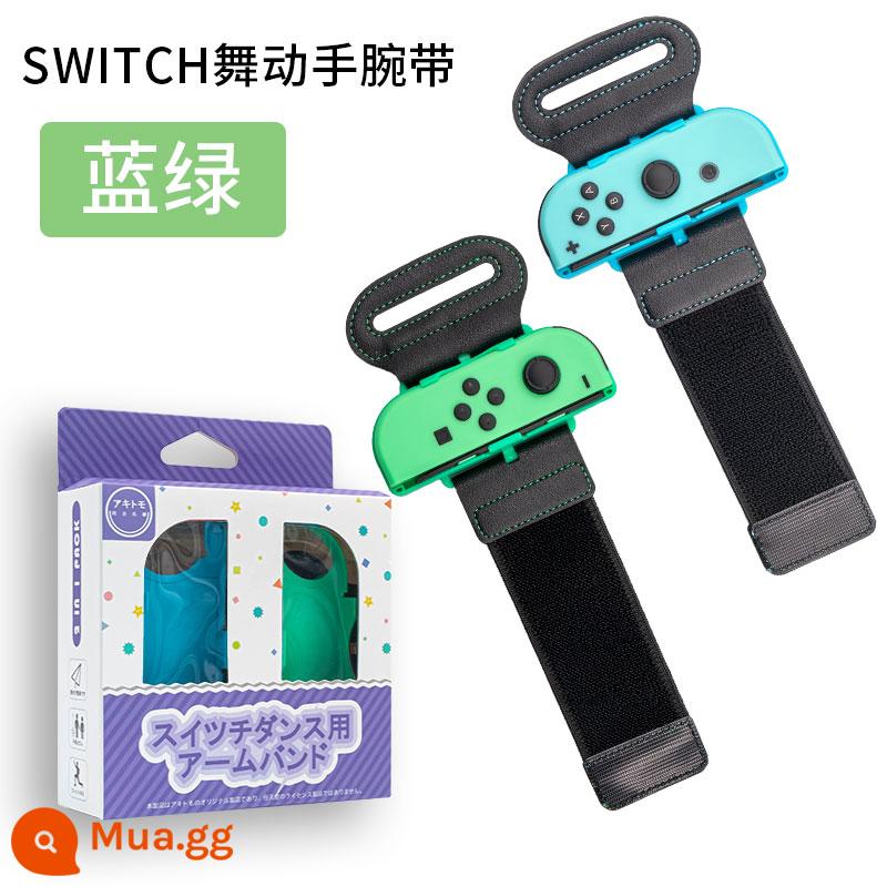 Trong kho, Paradise Switch Dance Blood Care Sports Dance Power Full 2023 Phụ kiện Dancing Aerobic Dancing Sensing Care Ring Ring Tay lái - Một thế hệ vòng tay nhảy múa [Animal Crossing xanh lam và xanh lục]