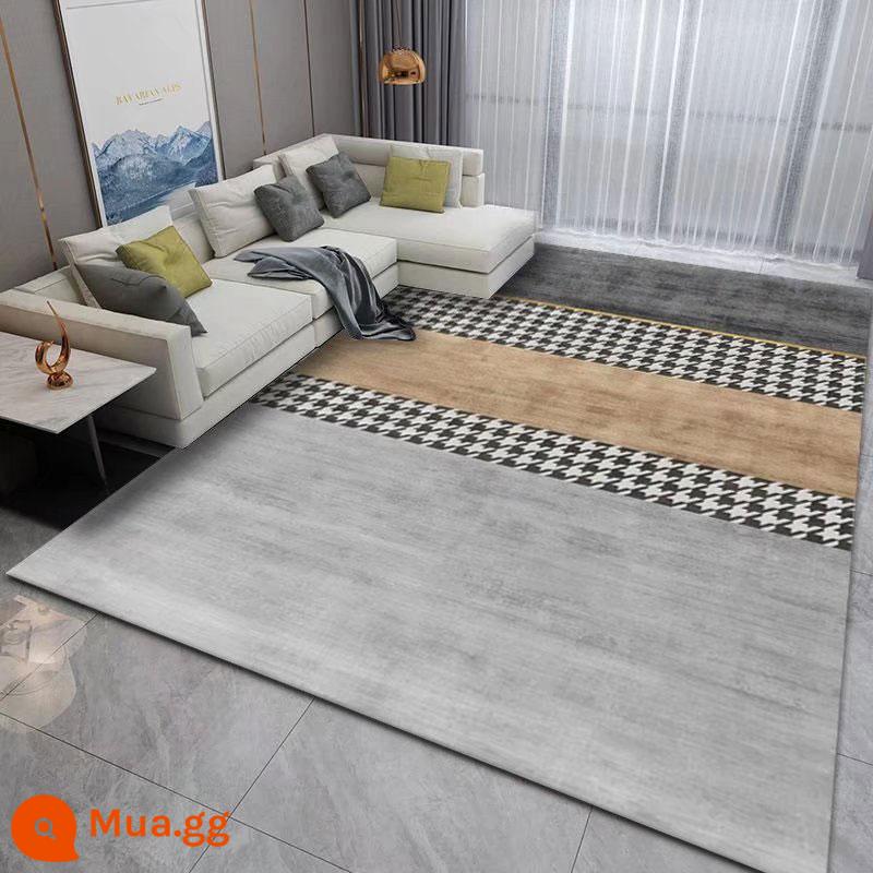 Bắc Âu Thảm Đơn Giản Hiện Đại Phòng Ngủ Đầy Dễ Thương Phòng Khách Bàn Sofa Tất Nam Thảm Trải Giường Có Thể Tùy Chỉnh - Mocha Thời Gian 4