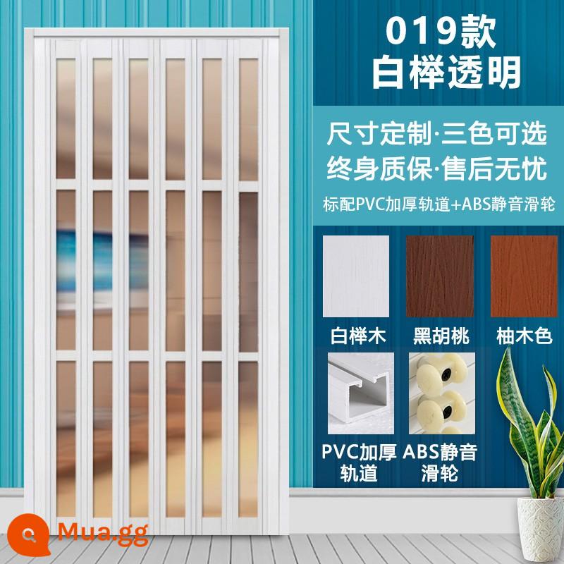 PVC cửa gấp bột ngăn phòng phòng ngủ nhà vệ sinh nhà bếp phòng tắm cách âm cửa trượt đơn giản có thể thu vào vô hình cửa - 19 kiểu❤❤Khử nước và khử mùi❤❤