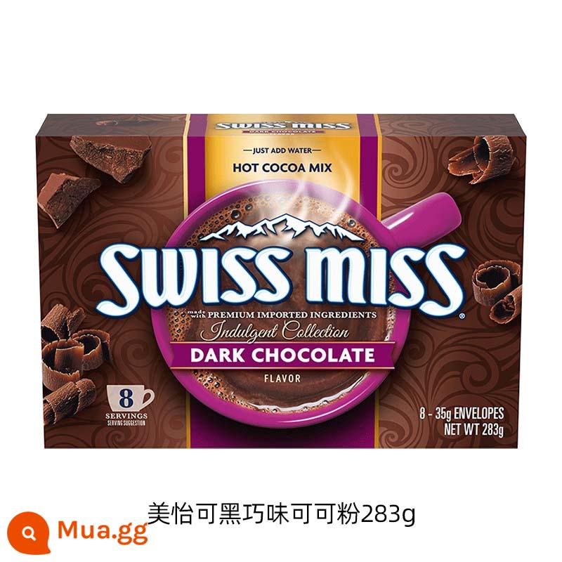 swissmiss Swiss Miss Meiyike sô cô la nóng bột ca cao sữa pha đồ ​​uống bữa sáng hoài cổ - Black Qiao Flavor 283g (có thể pha 8 cốc) áp dụng đến ngày 25/5