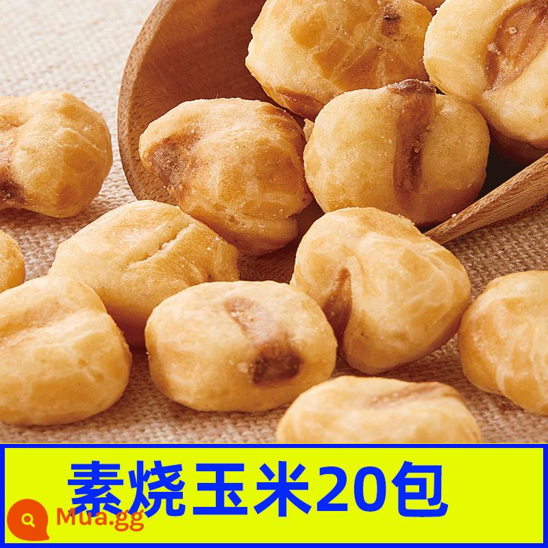 Zidong Food Bắp rang vàng Miên Dương Trứng dưới đáy biển Hoa Bơ Mặn Snack Caramel Đậu Bắp rang Yongming - 20 gói ngô nướng