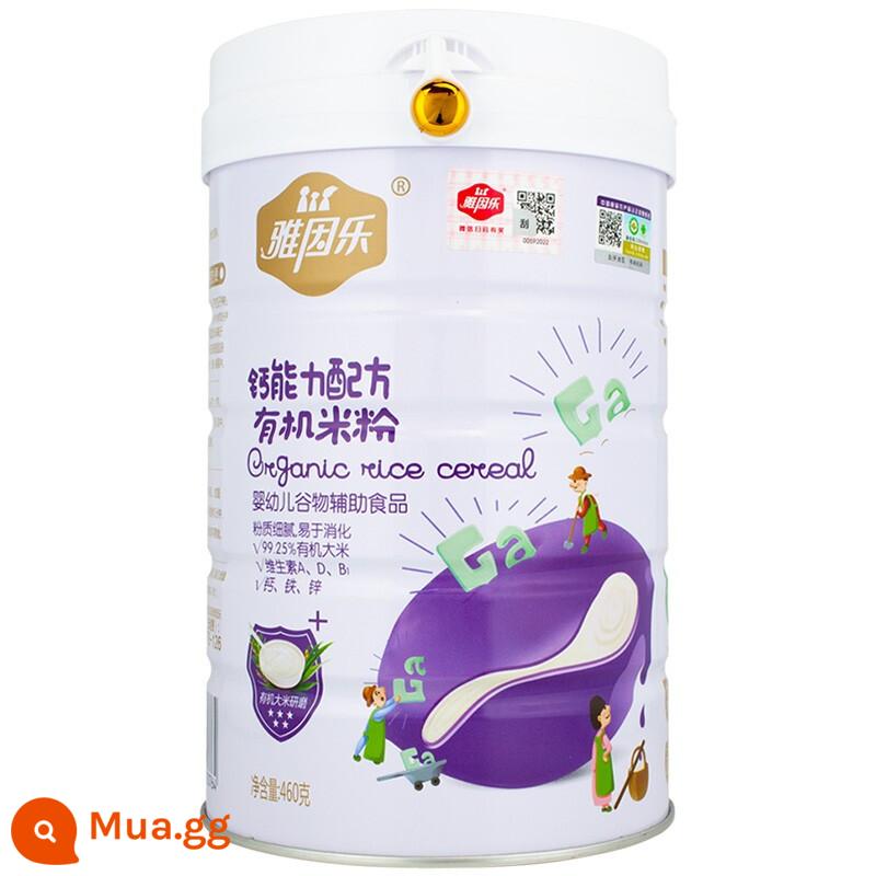 Yain Yueye Berbon Rice Noodles Infantile và Younger Non -Staple Food Organic High Rail Kẽm và Canxi Baby Dinh dưỡng Rice Vanguard đóng hộp 460G - Bún Hữu Cơ Năng Lực Canxi