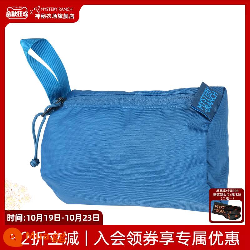 Mystery Farm Zoid Bag Mystery Ranch cắm trại ngoài trời lưu trữ túi vệ sinh lặt vặt - Xanh đậm/S (13cm*21cm*5cm)