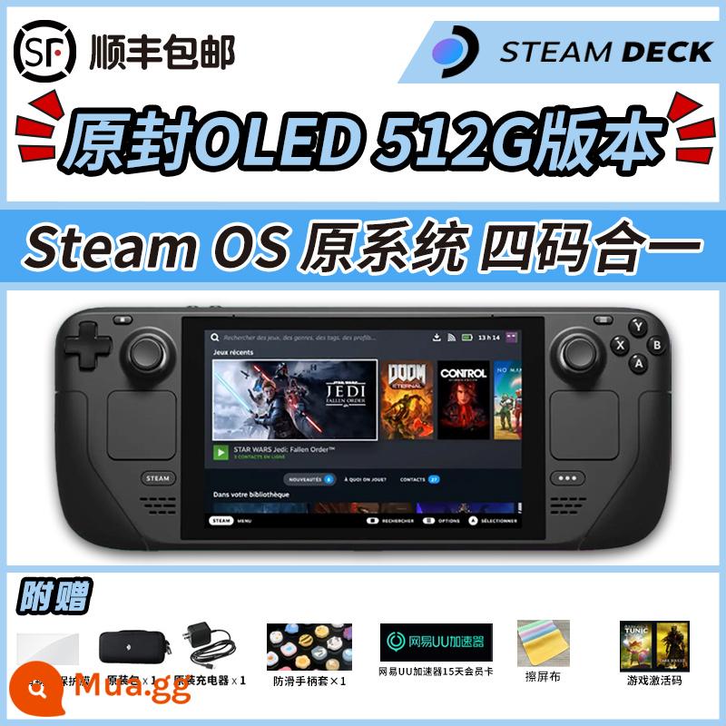 Sàn hơi cầm tay SteamDeck chính hãng giao ngay nội địa miễn phí vận chuyển trọn gói thuế máy chơi game cầm tay - [Phải bán trước phiên bản OLED tại Hoa Kỳ từ 6-9 ngày] Gói quà tặng miễn phí 512G chính hãng