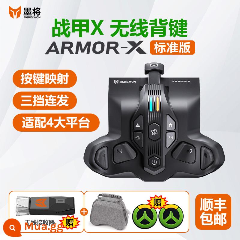 Ink War Armor xPro Tay cầm không dây Phím Quay lại Sê-ri xbox gốc Hỗ trợ Somatosensory xsx Chức năng Macro có thể lập trình Mở rộng Bản đồ Burst Con quay hồi chuyển Một phím PC/PC Ứng dụng Elite - War Armor Standard Edition (Đen) [Không có cảm giác cơ thể] + Túi quai xách màu xám + Mũ lưỡi trai