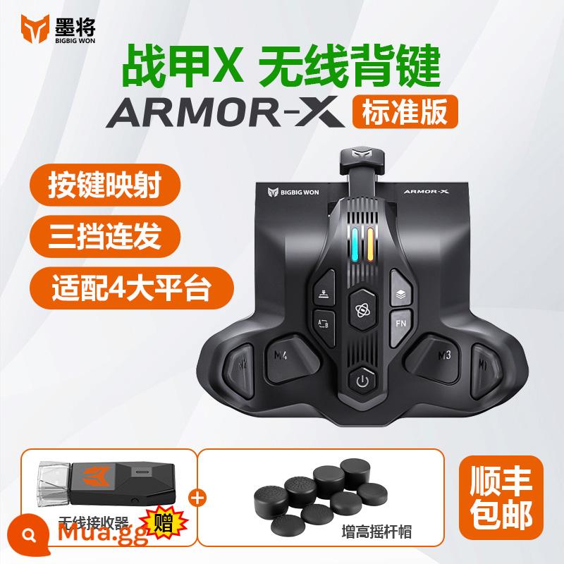 Ink War Armor xPro Tay cầm không dây Phím Quay lại Sê-ri xbox gốc Hỗ trợ Somatosensory xsx Chức năng Macro có thể lập trình Mở rộng Bản đồ Burst Con quay hồi chuyển Một phím PC/PC Ứng dụng Elite - Phiên bản tiêu chuẩn War Armor (Đen) [Không có cảm giác cơ thể] + Mũ Rocker nâng cao