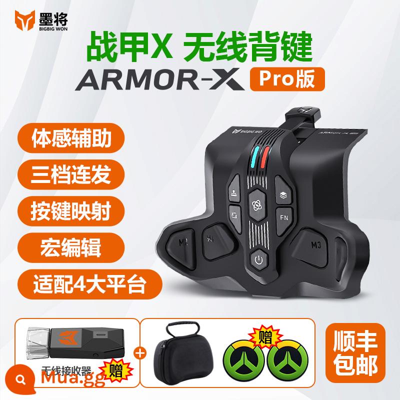 Ink War Armor xPro Tay cầm không dây Phím Quay lại Sê-ri xbox gốc Hỗ trợ Somatosensory xsx Chức năng Macro có thể lập trình Mở rộng Bản đồ Burst Con quay hồi chuyển Một phím PC/PC Ứng dụng Elite - Phiên bản Warframe Pro (đen) + túi cầm tay đen + nắp rocker