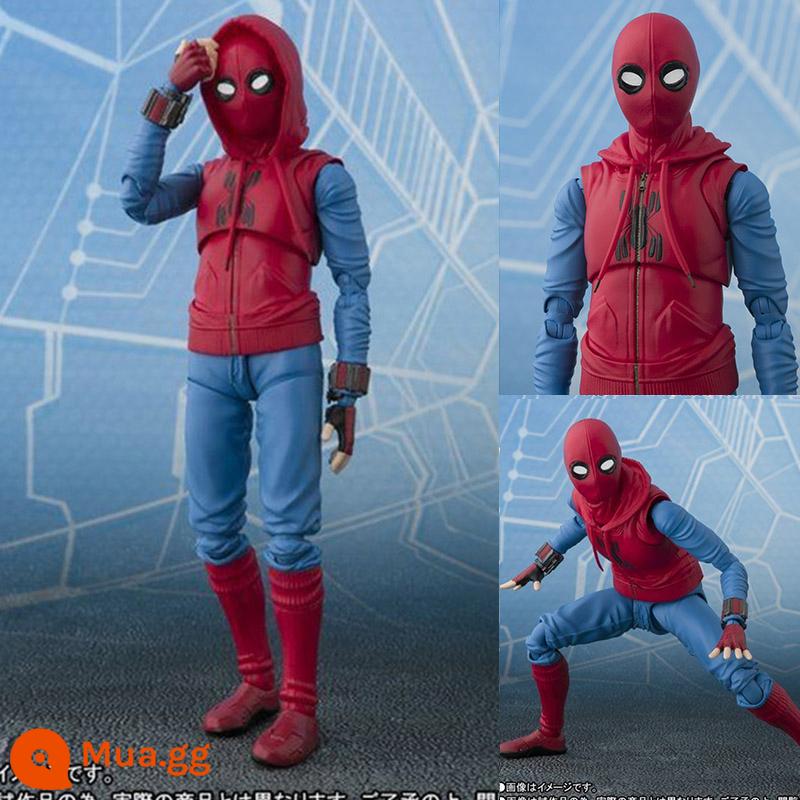 Túi đồ chơi người nhện phi thường mùa tựu trường Marvel shf có thể là mô hình búp bê búp bê bé trai cầm tay - áo người nhện