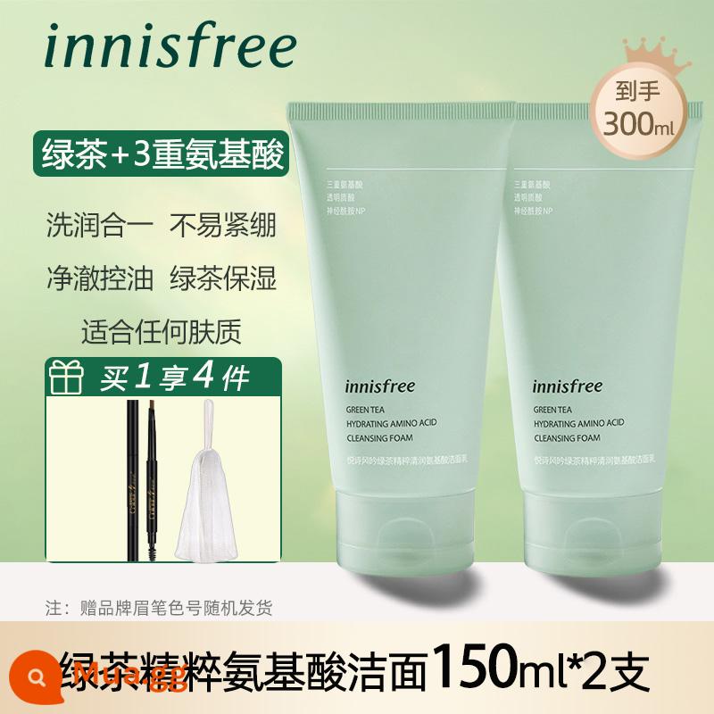 Sữa Rửa Mặt Innisfree Dành Cho Nữ Và Nam Đặc Biệt Axit Amin Trà Xanh Kiểm Soát Dầu Làm Sạch Sâu Lỗ Chân Lông Sữa Rửa Mặt Chính Hãng - 300g