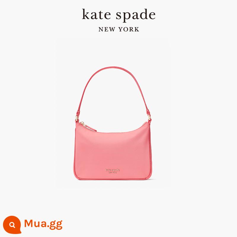 [Quà năm mới] kate spade ks sam túi sát nách nhỏ một vai túi hình trăng lưỡi liềm thời trang đơn giản cho nữ - Hồng san hô Carolai