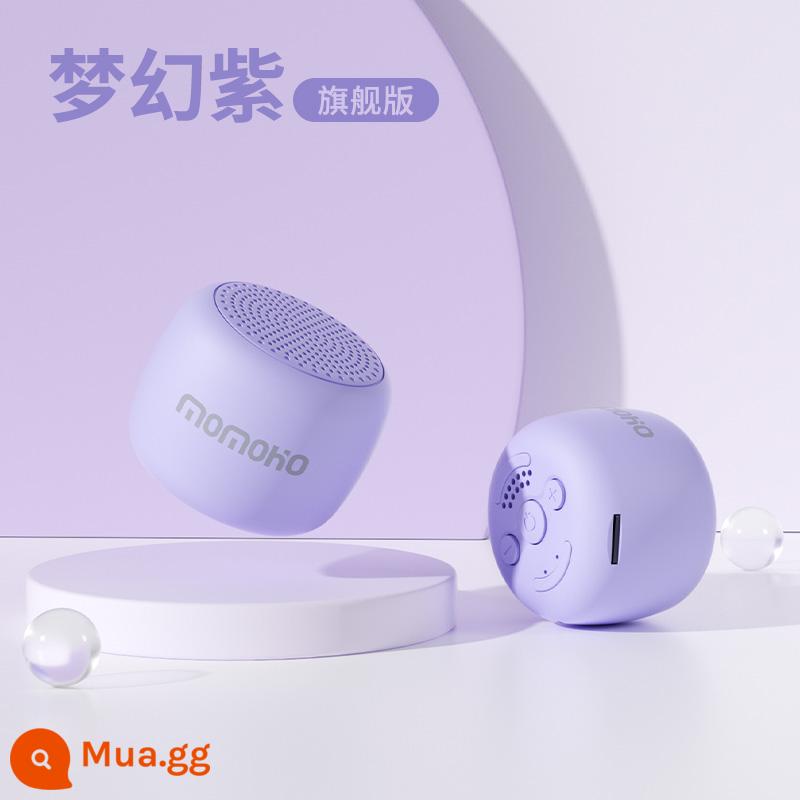 Loa nhỏ Bluetooth thẻ di động mini bộ sưu tập âm thanh nhỏ phát giọng nói - [Dream Purple|Phiên bản cuối cùng] Nâng cấp chất lượng âm thanh√ Hỗ trợ thẻ TF√ Nâng cấp ba nút√