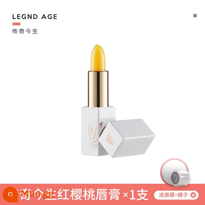 Legend Age Red Cherry Lipstick Official Online Flagship Store Chính hãng Counter Legend Age Healthy Color Changing Lipstick - Huyền thoại đời này phiên bản ống trắng