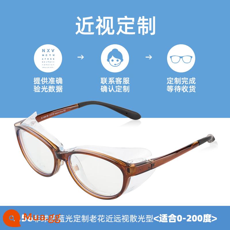 Eyesure Nhật Bản Kính phòng ướt chống khô mắt Kính dưỡng ẩm khô mắt chống phấn hoa sau phẫu thuật Kính phòng ướt chống sương mù cho nữ - Chỉ số khúc xạ 1,56 tùy chỉnh cận thị và lão thị ống kính loạn thị khuyến nghị 0-250 độ