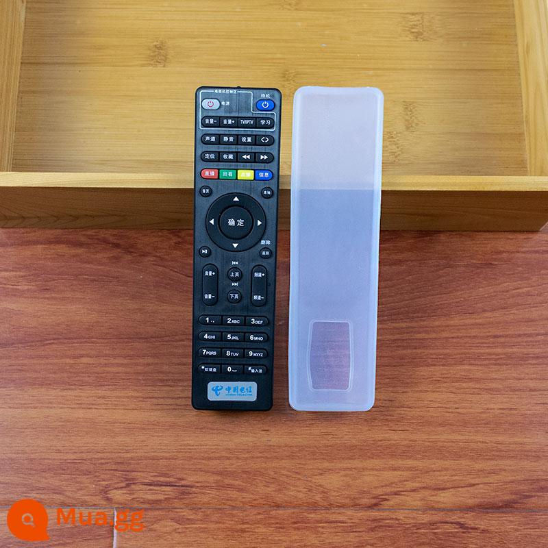 Vỏ bảo vệ điều khiển từ xa TV Box điều hòa không khí Vỏ silicon HD Bảng điều khiển từ xa chống bụi, chống thấm nước và chống rơi - Mẫu TX HD [17,5*4,5cm]