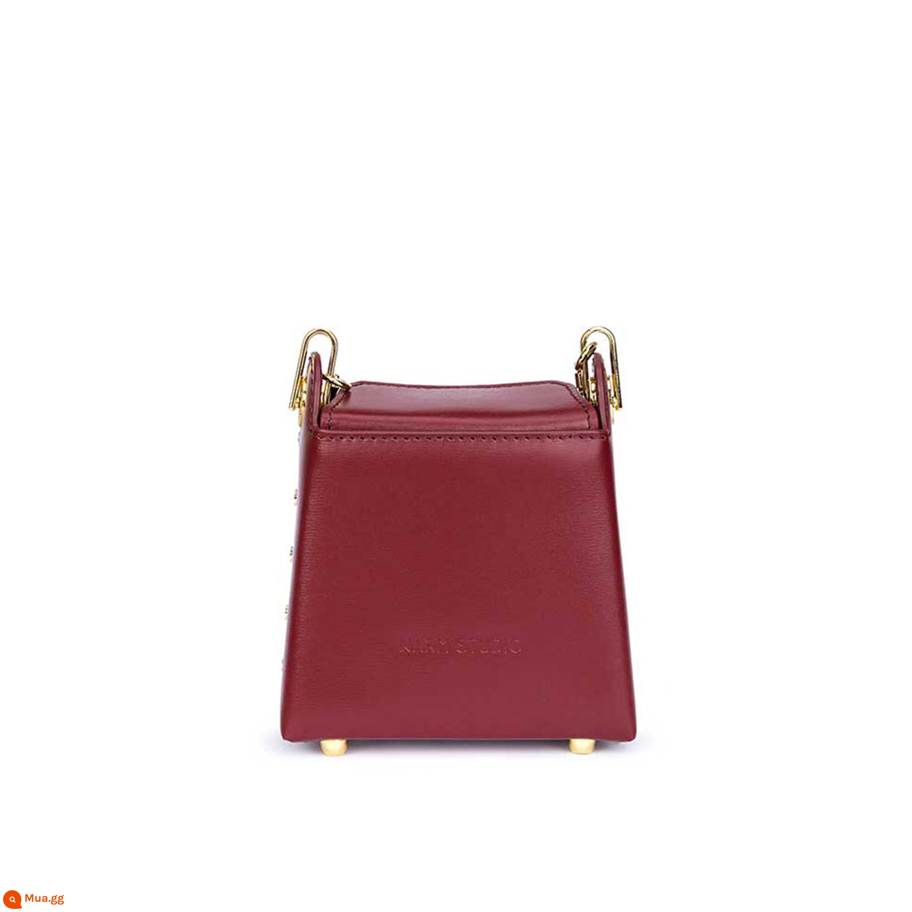 KUNOGIGI/ Guliangjiji Mini Hộp Đựng Thuốc Lá Túi Niche Nữ Mới Túi Messenger Di Động Đa Năng - Bán trước Bordeaux Red vào đầu tháng 6