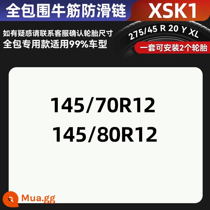 Xích chống trượt xe suv xe đa năng gân bò không đau lốp tự động căng dây đai chống trượt lốp mới tinh - XSK1