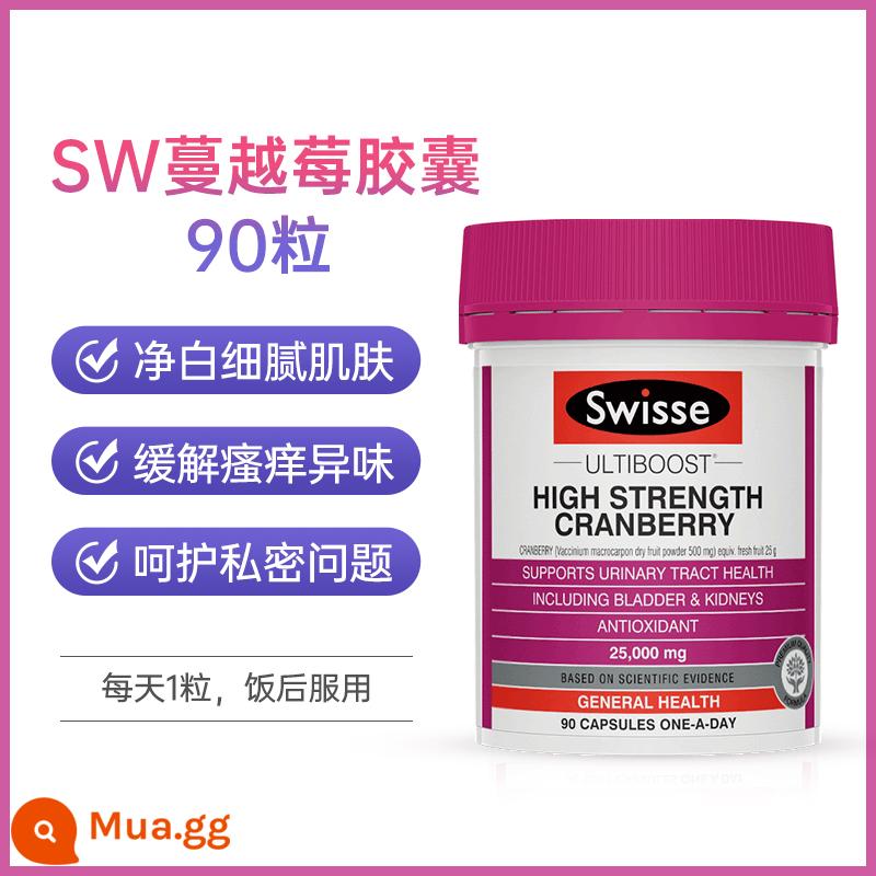 Viên uống tinh chất nam việt quất swisse của Úc 90 viên duy trì buồng trứng tiết niệu nam giới nồng độ cao nam việt quất nhập khẩu - [80% chọn nguồn cung cấp trong 90 ngày hiệu quả về chi phí] Viên nang nam việt quất 90 viên