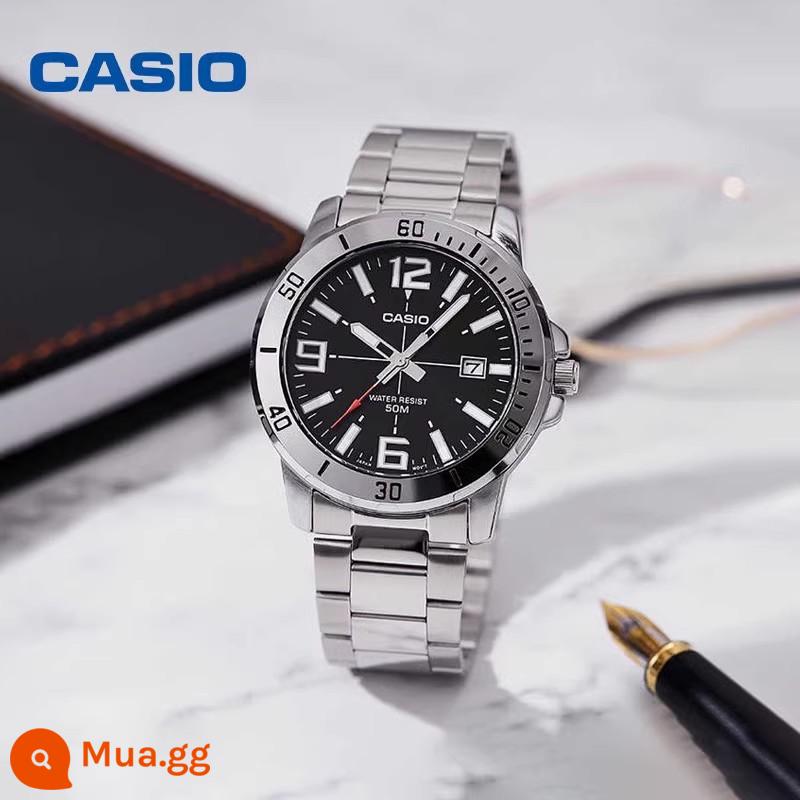 CasioCASIO đồng hồ nam cá kiếm nước ma trái tim đại dương Bill Gates cùng loại phi cơ mdv106 - MTP-VD01D-1BVUDF