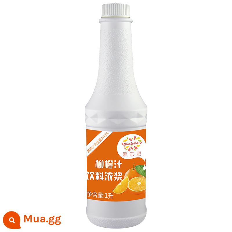 Bột đặc uống sữa chua đa năng Guolepai 1000ml có thể pha chế cho nhiều loại đồ uống đặc biệt đồ uống ngon - hương cam