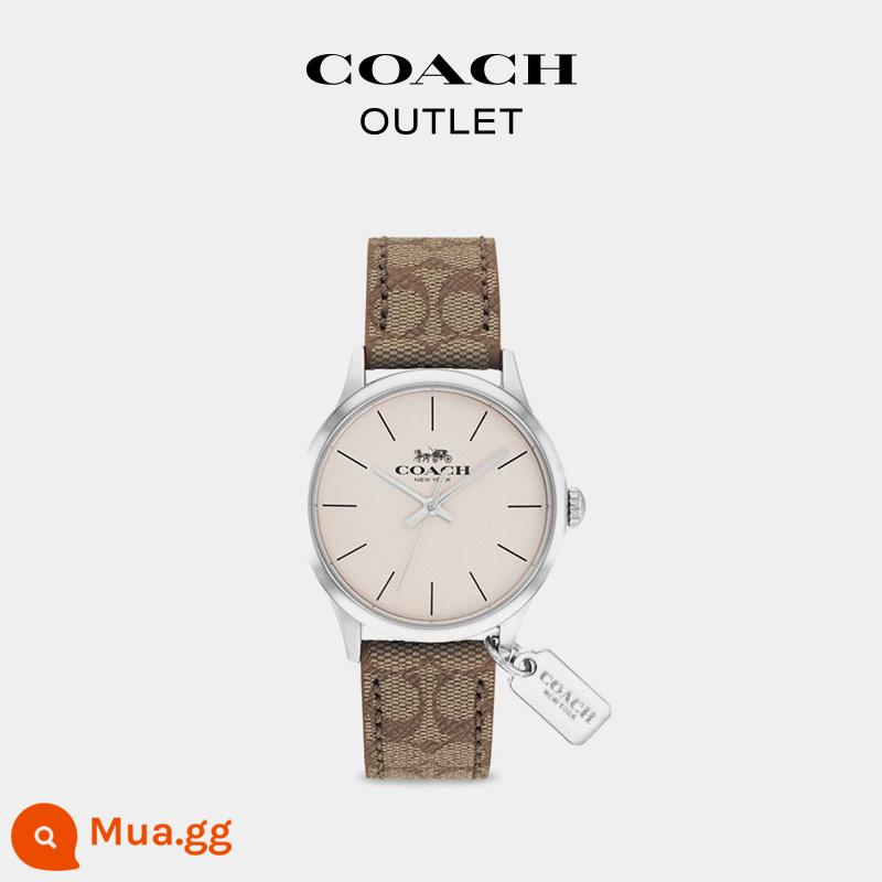 [Trả góp không lãi suất] Đồng hồ RUBY nữ COACH/COACH Ole, 32MM - Khaki