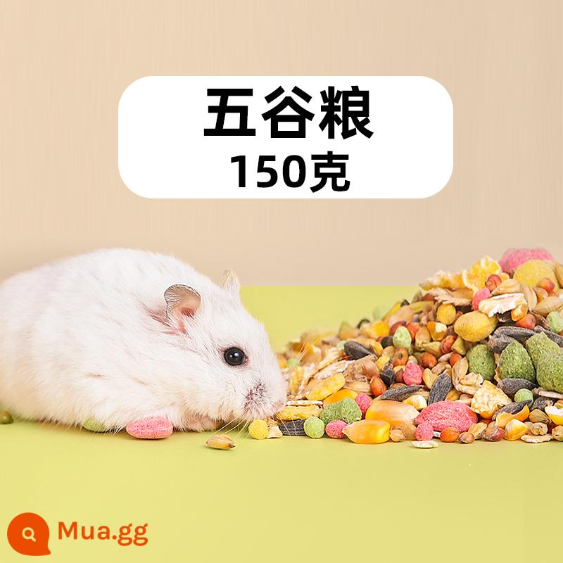 Hamster ngũ cốc thức ăn chủ yếu bánh mì sâu khô thức ăn dinh dưỡng đóng hộp đông khô tơ vàng gấu hoa cành chuột thức ăn vặt - 150g ngũ cốc