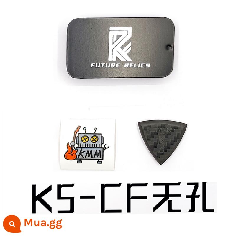 Shengshi Nhạc Cụ KMM Kangmaomao Chữ Ký 5.0mm Di Tích Tương Lai Maoshen Plectrum Đàn Guitar Điện - sợi carbon không xốp