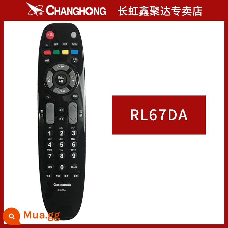 Ban đầu chính hãng Changhong LCD TV điều khiển từ xa RL67K 67DA RP67B C RP67D 67F Đa Năng - RL67DA+ chính hãng chính hãng đi kèm 2 pin + ốp bảo vệ