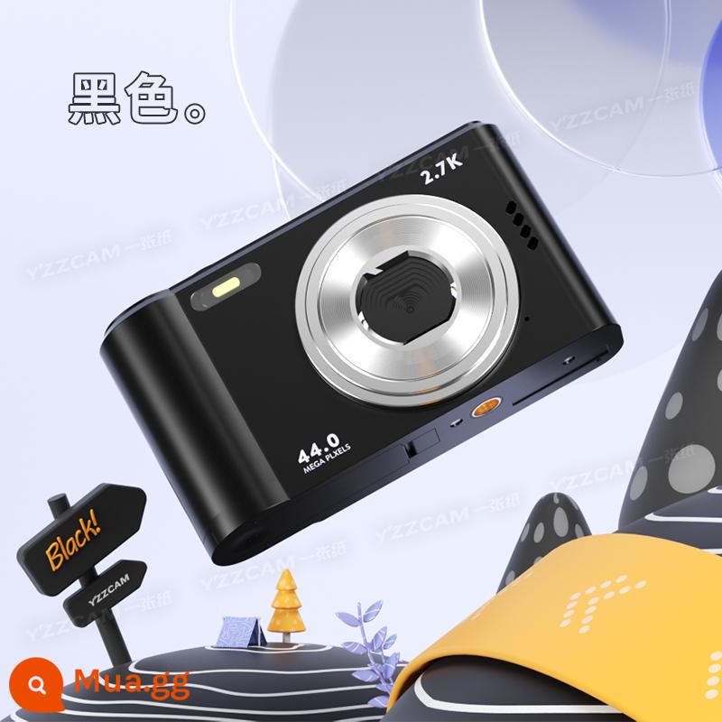 HD CCD retro máy ảnh kỹ thuật số sinh viên cấp nhập cảnh nhỏ di động VLOG máy ảnh thẻ nhỏ bên sinh viên - đen