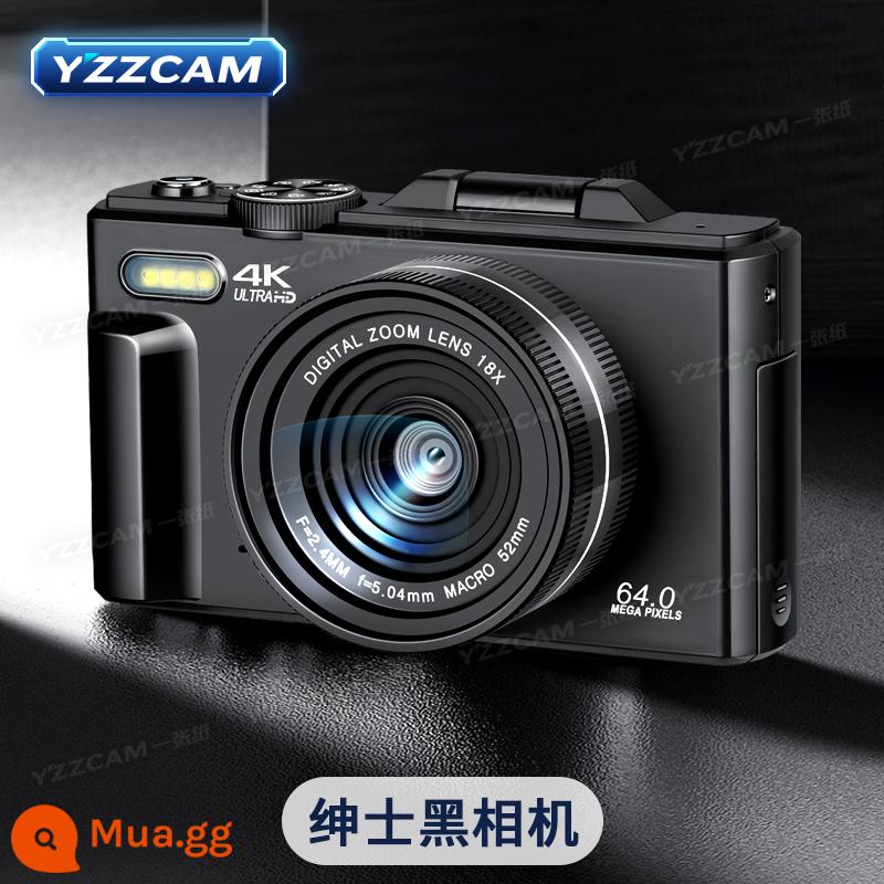 Máy ảnh kỹ thuật số micro-SLR cấp đầu vào dành cho sinh viên có WiFI HD CCD máy ảnh vlog ống kính đơn 4K - Màn hình lật [cấu hình tiêu chuẩn] màu đen + Kết nối trực tiếp WiFi với điện thoại di động - không bao gồm thẻ nhớ