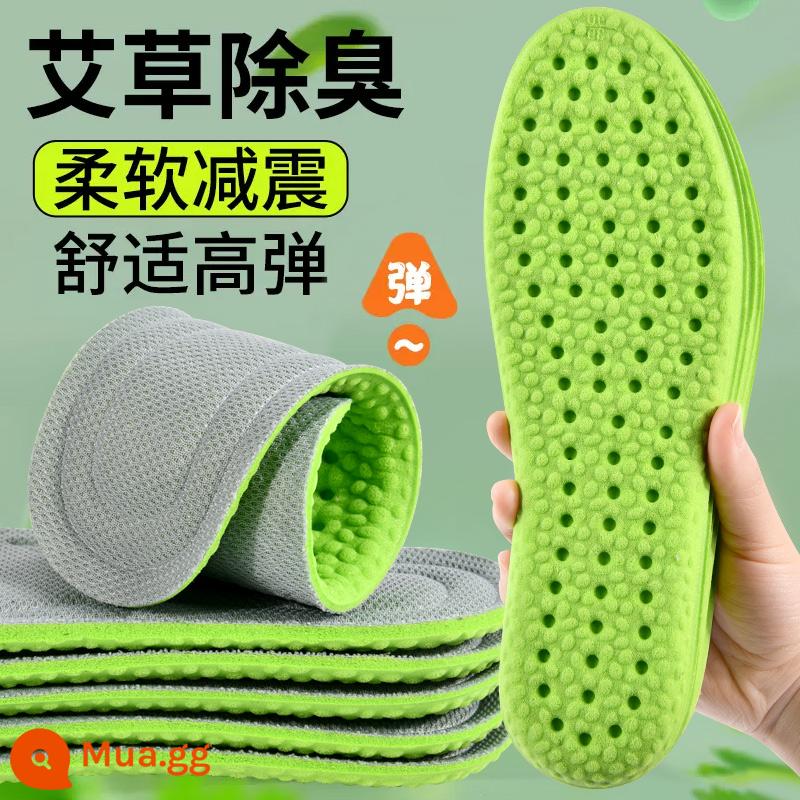 Thảm lót giày bằng vải cotton ngàn lớp có thể cắt được, thấm hút ẩm cho nữ Xuân Thu, khử mùi thấm mồ hôi thoáng khí, có thể giặt được - [1 đôi] Chất liệu cotton thể thao mạnh mẽ + chống sốc + co giãn mềm mại