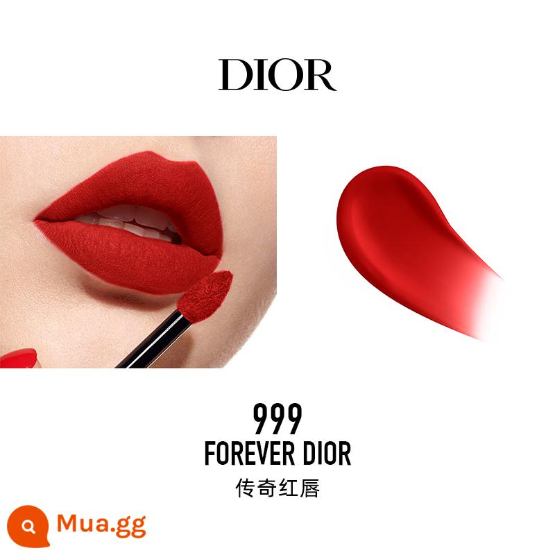 [Quà tặng năm mới] Dior Dior Lieyan Blue Star Lock Color Lip Glaze 999 626 720 Makeup Lipstick - [Lip Glaze Star Color] 999 Son đỏ huyền thoại