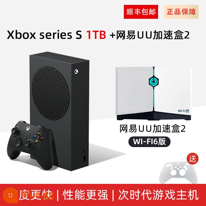 Microsoft xbox series s/x xsx xss bảng điều khiển trò chơi thế hệ tiếp theo HD xbox 1TB giải trí gia đình bảng điều khiển trò chơi TV Bảng điều khiển trò chơi tại nhà của Ngân hàng Quốc gia - Máy chủ Series S 1TB + Hộp tăng tốc NetEase UU 2, quà tặng hấp dẫn khi mua hàng