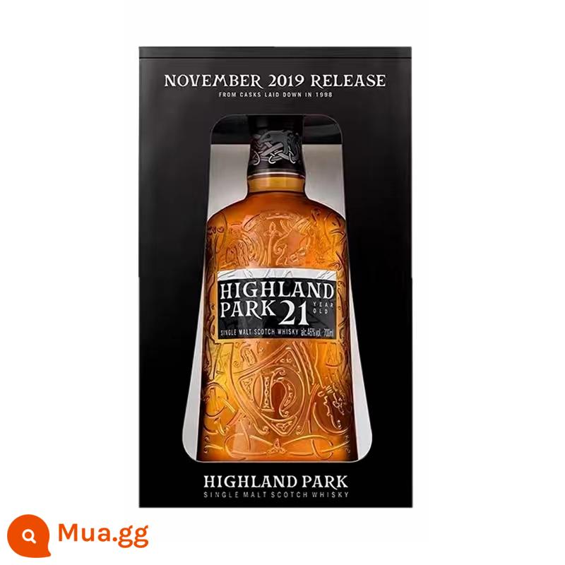 Highland Park Orkney Plateau Knight 21 Years Single Malt Whisky Sherry Cask Rượu nhập khẩu - Trắng