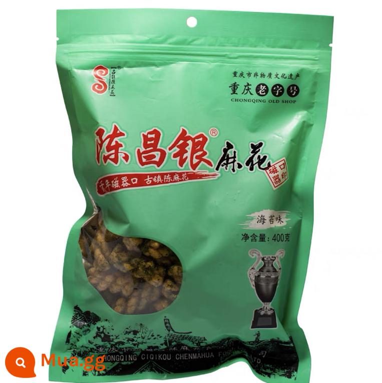 Trùng Khánh Chen Mahua Chen Changyin Chen Yinchang nhỏ thủ công lớn mặn kiểu cũ đóng gói đồ ăn nhẹ cay đặc sản sứ miệng - Vị rong biển 400g (ngọt, dành cho người hảo ngọt)