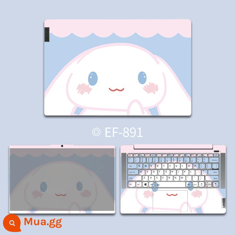 Miếng dán máy tính màng chó quế màng bảo vệ chó tai to Lenovo pro14 Apple air Huawei 13 kê Asus Dell HP 66 light and shadow 15.6 inch notebook shell film 16 phù hợp cho - EF-891 [ABC Three Sides] Model máy tính đặt hàng và để lại tin nhắn