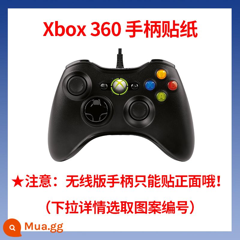 "Phim cao cấp" phù hợp với miếng dán bộ điều khiển Microsoft Xbox Series S/X, miếng dán máy điều khiển 8Bitdo Orion XBOX one s 360, không còn keo, bảo vệ nắp rocker móng vuốt - [Bộ điều khiển Xbox 360] Nhãn dán★ Số ghi chú đơn hàng