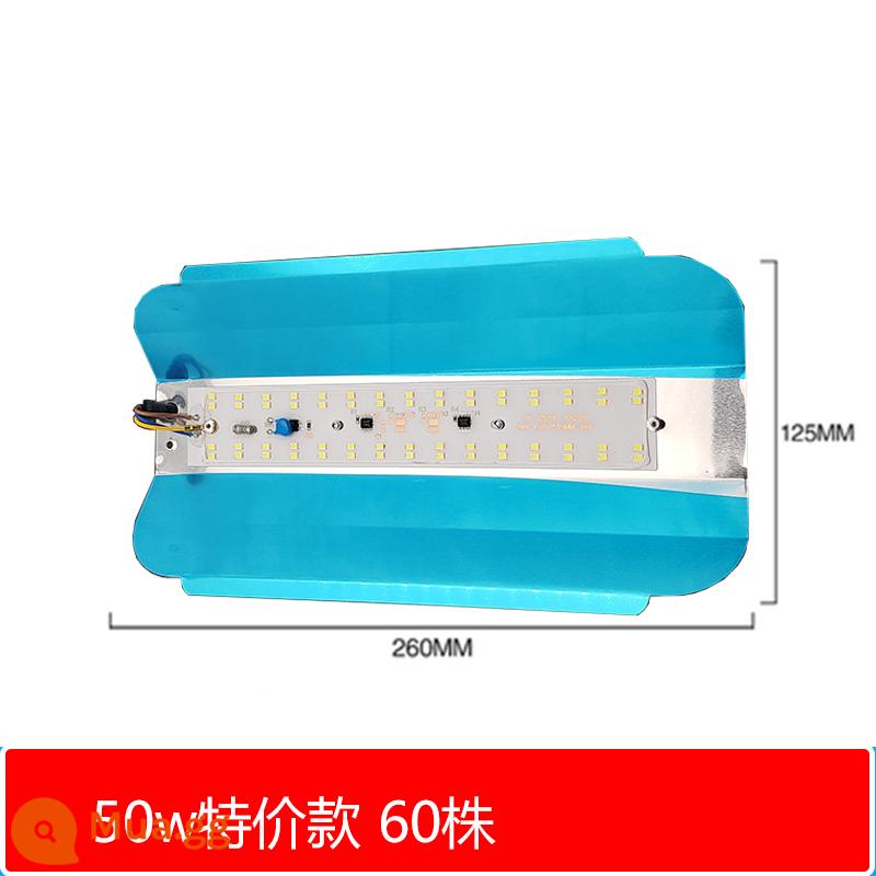 đèn led iốt vonfram siêu sáng đèn làm việc ngoài giờ ngoài trời đèn năng lượng mặt trời không thấm nước công trường xây dựng với đèn chiếu sáng 1000w - Đèn trắng giá đặc biệt 50 watt