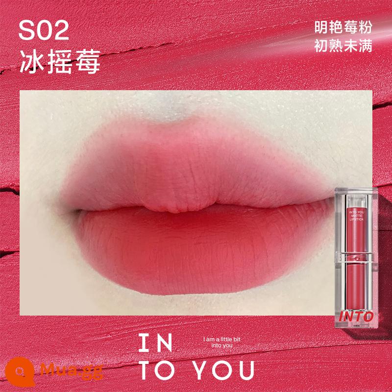 VÀO BẠN Không Gian Bùn Son Môi S06 Velvet Matte Lip Oil Nữ Soái Hạm Store Chính Thức Hàng Chính Hãng Thương Hiệu - S02 Đá Lắc Berry