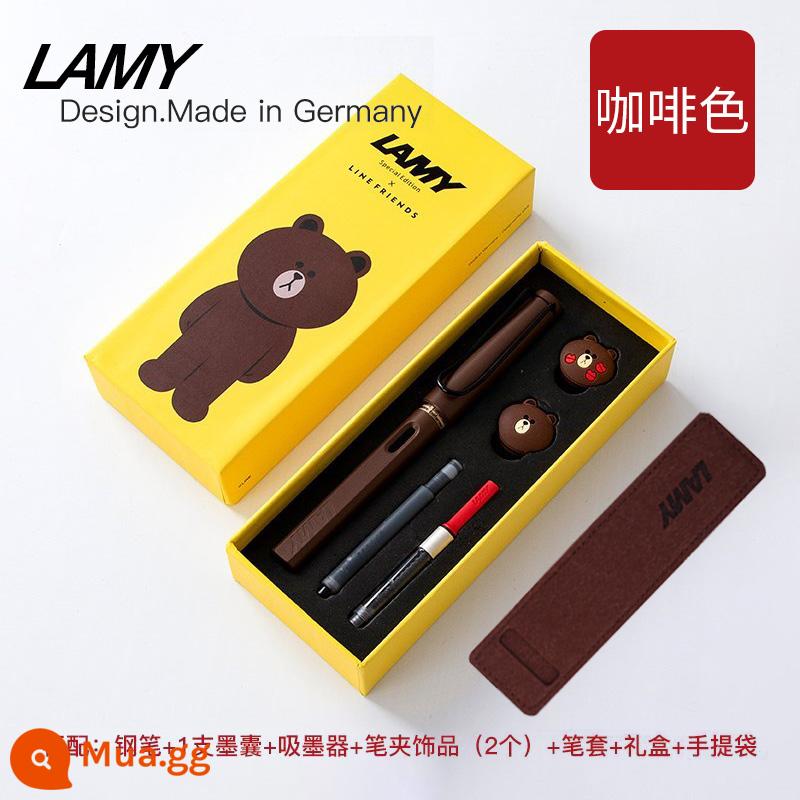 Ngày lễ tình nhân Năm mới Kỷ Mão Lamy Lễ hội mùa xuân món quà sinh nhật cô giáo dành cho bạn gái tặng bạn gái sáng tạo và thiết thực - Nâu [Gấu Nâu]