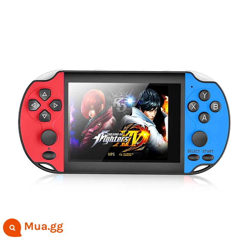 Rocker cầm tay sup máy chơi game cầm tay retro hoài niệm tuổi thơ arcade mới psp của Nga hộp đồ chơi trẻ em cổ điển mini nhỏ cầm tay đôi rocker tay cầm máy du lịch cầm tay - Đỏ và xanh [hơn 2.000 trò chơi] Cho vạch 3 mét