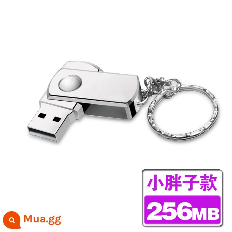 Đấu Thầu Ổ Đĩa U 128M 512M 1G 2G 4G 8G 16G Dung Lượng Nhỏ USB Kim Loại Tùy Chỉnh chữ LOGO - 256[MB]Người Mẫu Nhỏ Béo