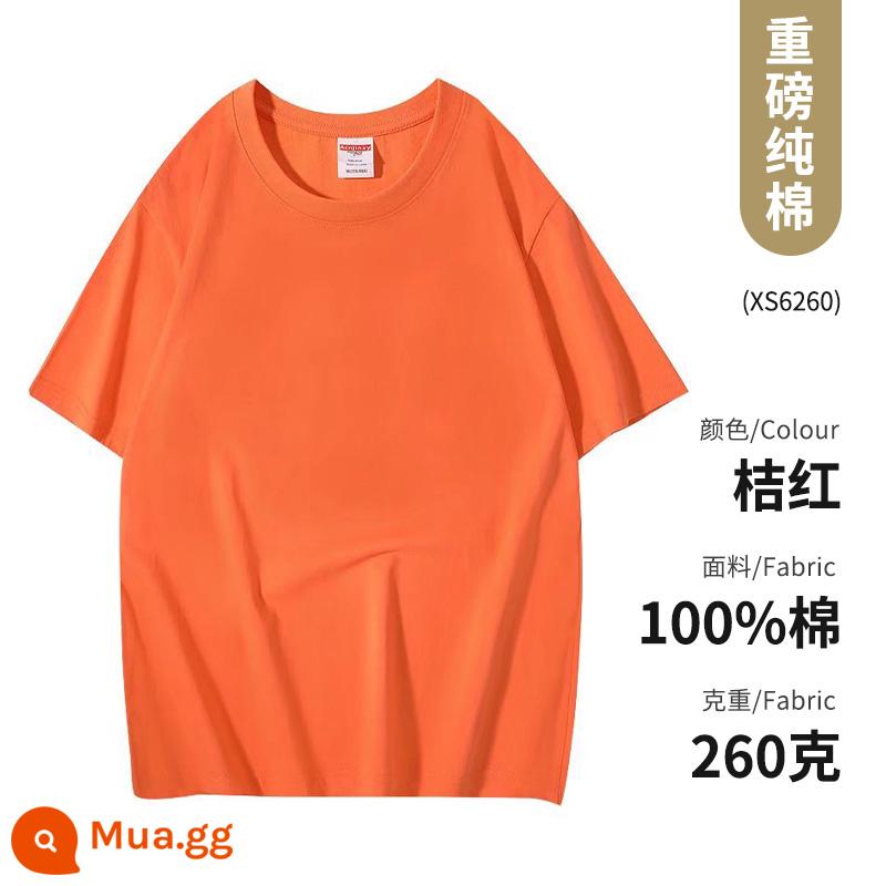 Quần áo công sở Áo thun cotton nguyên chất ngắn tay văn hóa áo sơ mi văn hóa trường trung học cơ sở đồng phục học sinh quần áo họp thể thao in logo - Loại C-cam