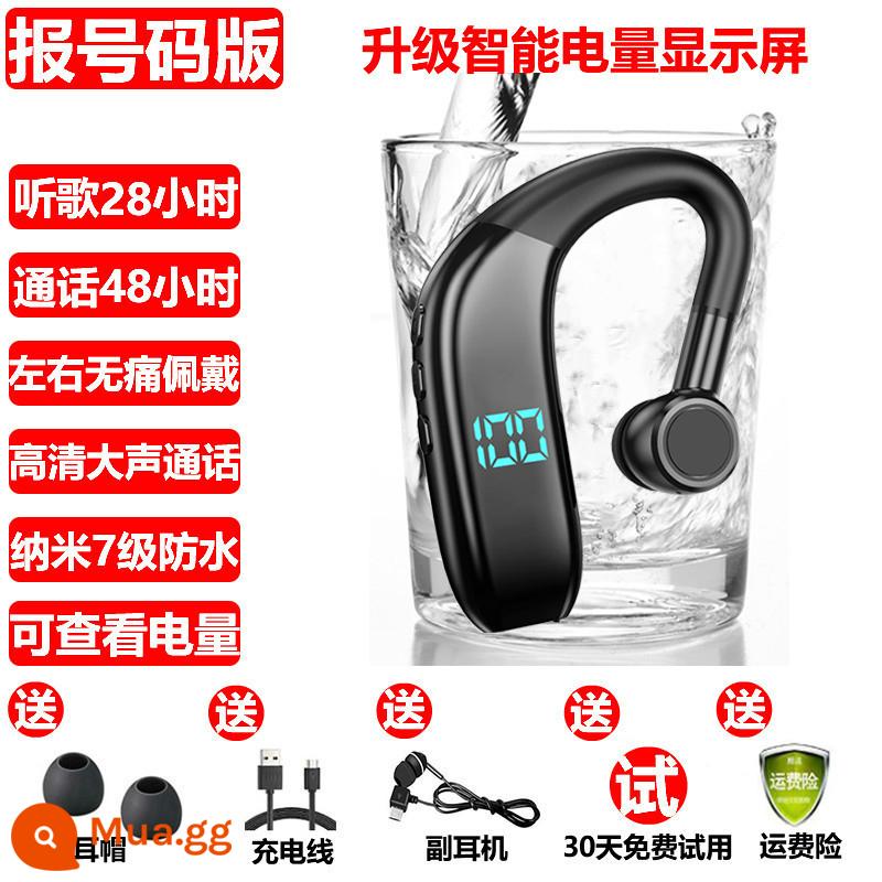 Tai nghe bluetooth không dây Eagleshang K9 tên telegram đến 2022 loại móc tai đơn và đôi mới thời gian chờ siêu dài - Số gọi đến + màn hình nguồn + 48 giờ gọi + bảo hành 3 năm