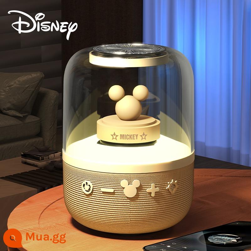 Disney Xiaodu Giọng nói thông minh Âm thanh Bluetooth Không dây Đèn ngủ RGB Tiện lợi Loa máy tính để bàn tại nhà Bé trai và bé gái - Khaki [Giọng nói AI của Xiaodu + Đèn bầu không khí RGB + Thẻ TF có thể cắm + Kết nốiTWS]